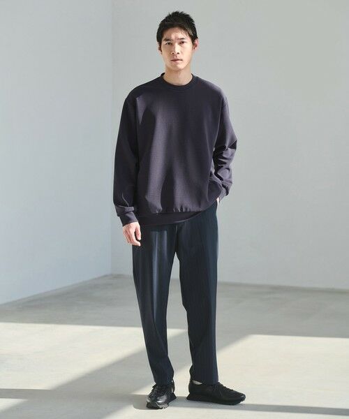 green label relaxing / グリーンレーベル リラクシング カットソー | アムンゼン ツイル クルーネック ロングスリーブ カットソー -UVカット・吸水速乾・抗菌- | 詳細13