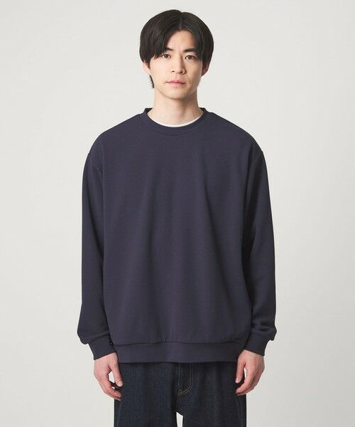 green label relaxing / グリーンレーベル リラクシング カットソー | アムンゼン ツイル クルーネック ロングスリーブ カットソー -UVカット・吸水速乾・抗菌- | 詳細18