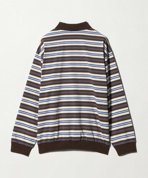 green label relaxing / グリーンレーベル リラクシング カットソー | 【別注】＜UMBRO＞ボーダー 長袖 ポロシャツ | 詳細10