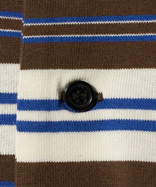 green label relaxing / グリーンレーベル リラクシング カットソー | 【別注】＜UMBRO＞ボーダー 長袖 ポロシャツ | 詳細14