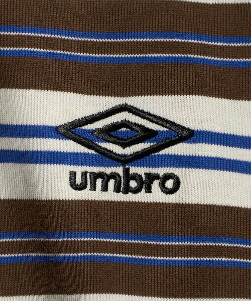 green label relaxing / グリーンレーベル リラクシング カットソー | 【別注】＜UMBRO＞ボーダー 長袖 ポロシャツ | 詳細15