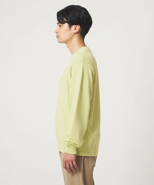 green label relaxing / グリーンレーベル リラクシング ニット・セーター | コットン シルク ミックス インレイ クルーネック ニット | 詳細9