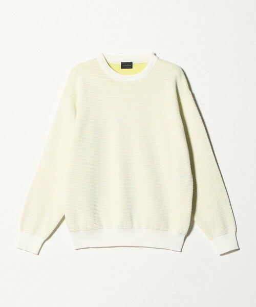 green label relaxing / グリーンレーベル リラクシング ニット・セーター | コットン リバー カノコ クルーネック ニット | 詳細4