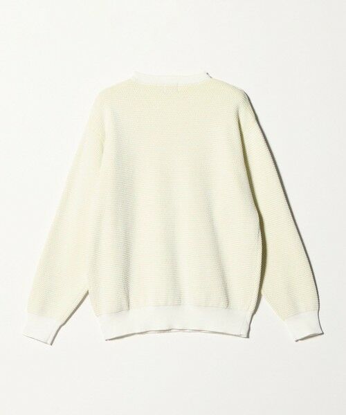 green label relaxing / グリーンレーベル リラクシング ニット・セーター | コットン リバー カノコ クルーネック ニット | 詳細3