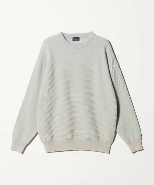 green label relaxing / グリーンレーベル リラクシング ニット・セーター | コットン リバー カノコ クルーネック ニット | 詳細23