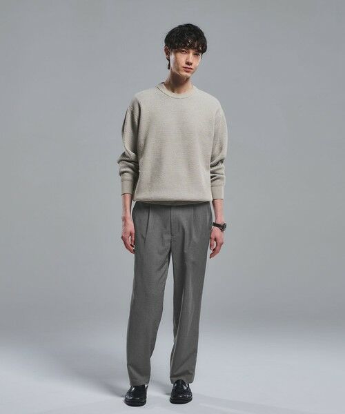 green label relaxing / グリーンレーベル リラクシング ニット・セーター | コットン リバー カノコ クルーネック ニット | 詳細17