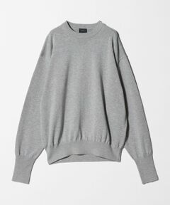 green label relaxing / グリーンレーベル リラクシング ニット・セーター | FINE BASIC アメリカンシーアイランドコットン クルーネック ニット