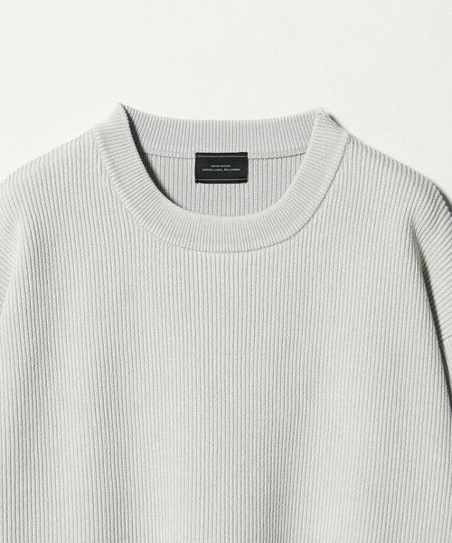 green label relaxing / グリーンレーベル リラクシング ニット・セーター | フェード アゼ クルーネック ニット | 詳細6