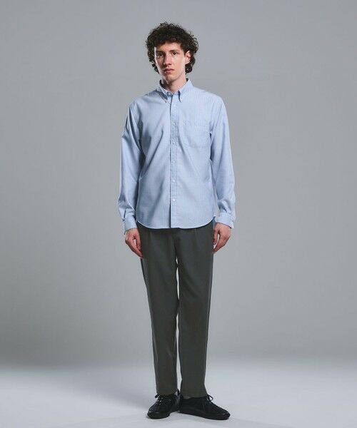 green label relaxing / グリーンレーベル リラクシング その他パンツ | DICROS ポリエステル ツイル 1プリーツ W2 ユーティリティパンツ -ストレッチ・撥水- | 詳細2