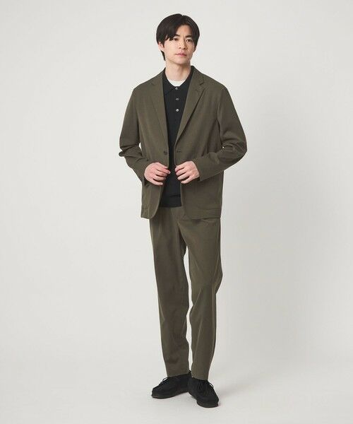 green label relaxing / グリーンレーベル リラクシング その他パンツ | DICROS ポリエステル ツイル 1プリーツ W2 ユーティリティパンツ -ストレッチ・撥水- | 詳細19