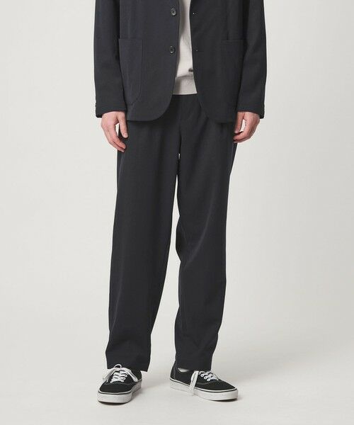 green label relaxing / グリーンレーベル リラクシング その他パンツ | DICROS ポリエステル ツイル 1プリーツ W2 ユーティリティパンツ -ストレッチ・撥水- | 詳細21