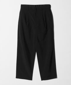 green label relaxing / グリーンレーベル リラクシング その他パンツ | ナイロンオックス 1プリーツ W3 ワイドパンツ -撥水-