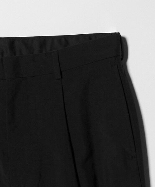 green label relaxing / グリーンレーベル リラクシング その他パンツ | ナイロンオックス 1プリーツ W3 ワイドパンツ -撥水- | 詳細2