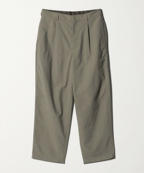 green label relaxing / グリーンレーベル リラクシング その他パンツ | ナイロンオックス 1プリーツ W3 ワイドパンツ -撥水- | 詳細17