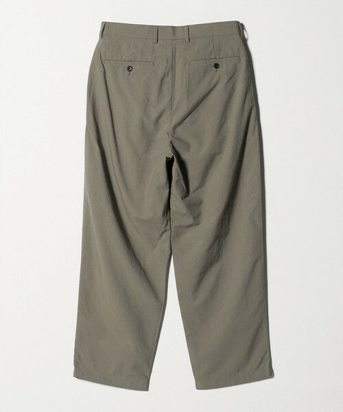 green label relaxing / グリーンレーベル リラクシング その他パンツ | ナイロンオックス 1プリーツ W3 ワイドパンツ -撥水- | 詳細18