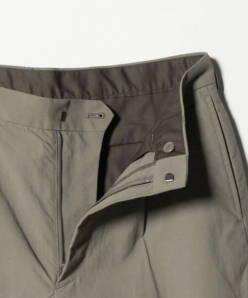 green label relaxing / グリーンレーベル リラクシング その他パンツ | ナイロンオックス 1プリーツ W3 ワイドパンツ -撥水- | 詳細24