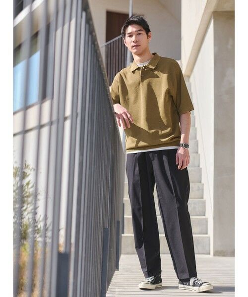 green label relaxing / グリーンレーベル リラクシング その他パンツ | FREELITCH オルマイ ワイド W3 イージーパンツ -2WAYストレッチ・吸水速乾- | 詳細2