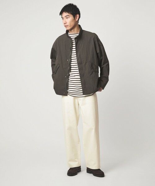 green label relaxing / グリーンレーベル リラクシング デニムパンツ | ウォッシュド ワイド デニムパンツ | 詳細1