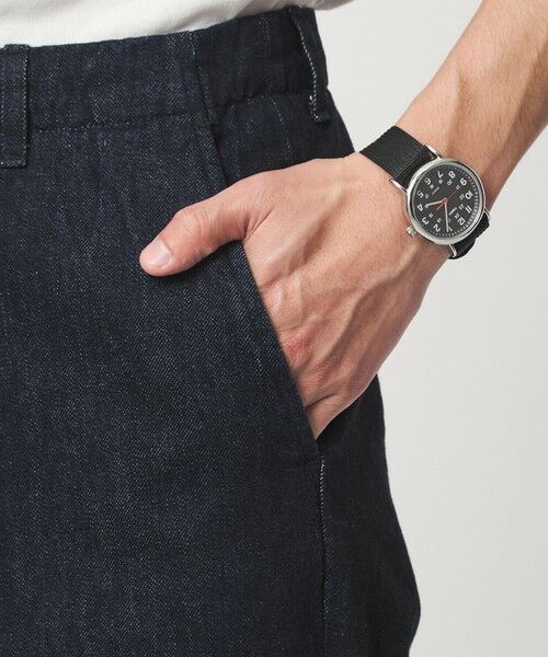 green label relaxing / グリーンレーベル リラクシング デニムパンツ | ウォッシュド ワイド デニムパンツ | 詳細13