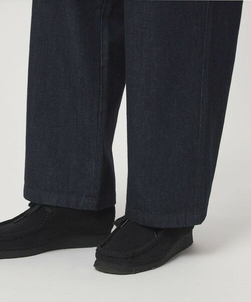 green label relaxing / グリーンレーベル リラクシング デニムパンツ | ウォッシュド ワイド デニムパンツ | 詳細14