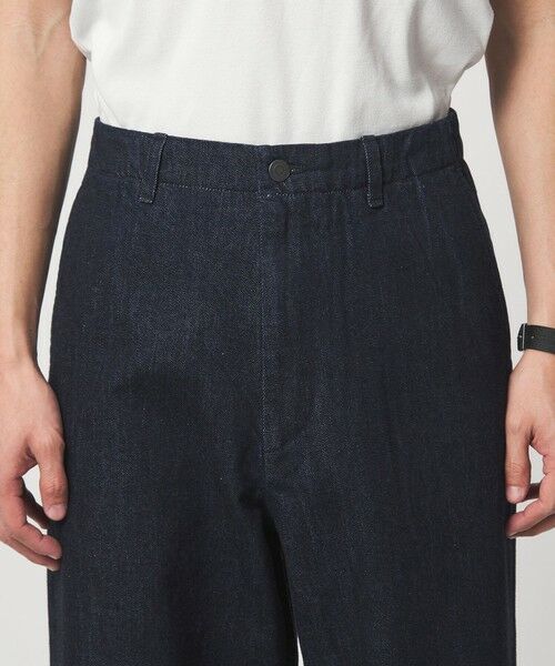 green label relaxing / グリーンレーベル リラクシング デニムパンツ | ウォッシュド ワイド デニムパンツ | 詳細11