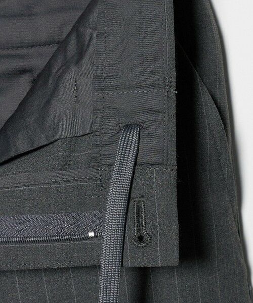 green label relaxing / グリーンレーベル リラクシング その他パンツ | ストライプ ワイド ユーティリティパンツ W2 イージーパンツ -ストレッチ- | 詳細13