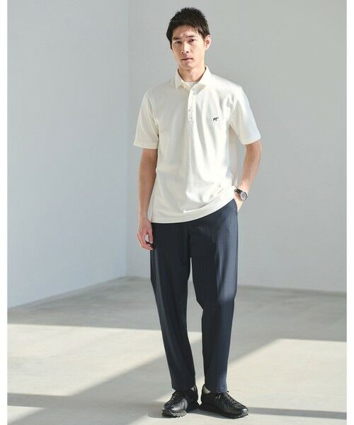 green label relaxing / グリーンレーベル リラクシング その他パンツ | ストライプ ワイド ユーティリティパンツ W2 イージーパンツ -ストレッチ- | 詳細18