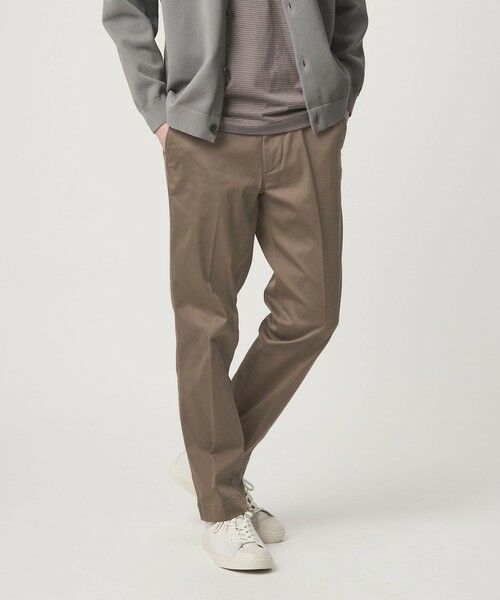 green label relaxing / グリーンレーベル リラクシング その他パンツ | TC サテン スマートレッグ S1 パンツ -ストレッチ- | 詳細8