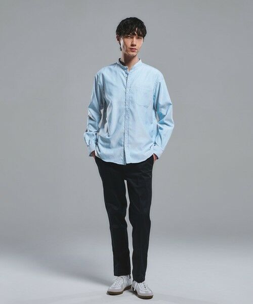 green label relaxing / グリーンレーベル リラクシング その他パンツ | TC サテン スマートレッグ S1 パンツ -ストレッチ- | 詳細15