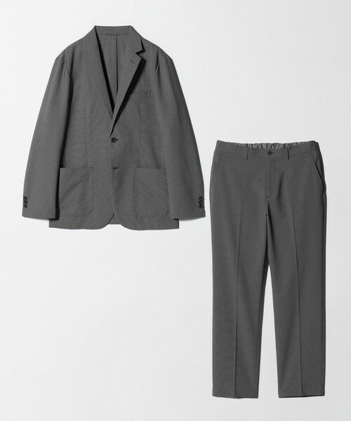 green label relaxing / グリーンレーベル リラクシング テーラードジャケット | 【WEB限定】JUST fit WORKIST セットアップ -ストレッチ-（MD.GRAY）