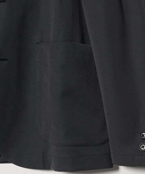 green label relaxing / グリーンレーベル リラクシング テーラードジャケット | DICROS ポリエステル ツイル リラックス ジャケット -ストレッチ・撥水- | 詳細4