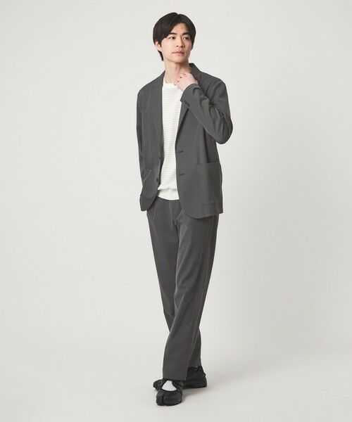 green label relaxing / グリーンレーベル リラクシング テーラードジャケット | DICROS ポリエステル ツイル リラックス ジャケット -ストレッチ・撥水- | 詳細3