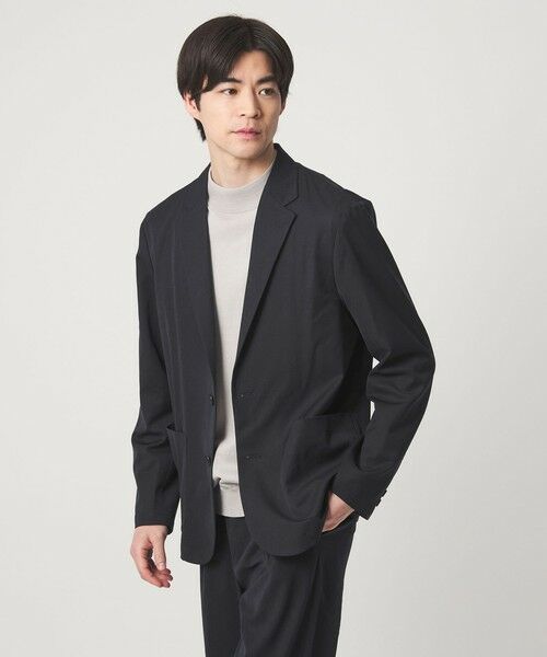 green label relaxing / グリーンレーベル リラクシング テーラードジャケット | DICROS ポリエステル ツイル リラックス ジャケット -ストレッチ・撥水- | 詳細22