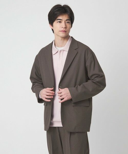 green label relaxing / グリーンレーベル リラクシング テーラードジャケット | FREELITCH カジュアル 2B ジャケット -2WAYストレッチ・吸水速乾- | 詳細7