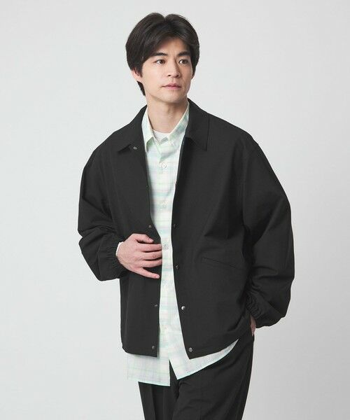 green label relaxing / グリーンレーベル リラクシング ブルゾン | FREELITCH コーチ ジャケット  -2WAYストレッチ・吸水速乾- | 詳細2