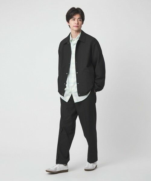 green label relaxing / グリーンレーベル リラクシング ブルゾン | FREELITCH コーチ ジャケット  -2WAYストレッチ・吸水速乾- | 詳細3