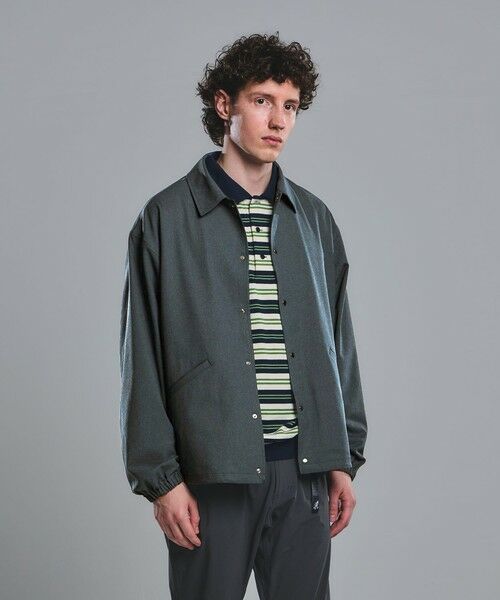 green label relaxing / グリーンレーベル リラクシング ブルゾン | FREELITCH コーチ ジャケット  -2WAYストレッチ・吸水速乾-（COBALT）