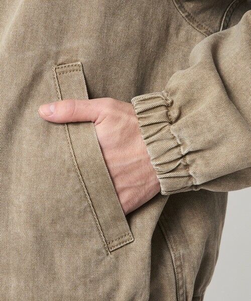 green label relaxing / グリーンレーベル リラクシング その他アウター | プリント バイオ フード ブルゾン | 詳細22