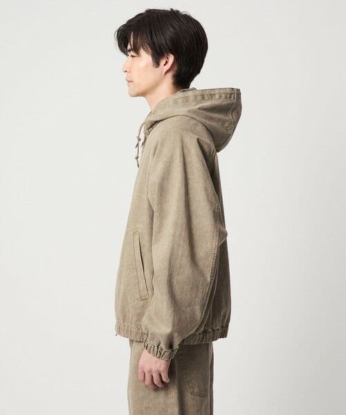 green label relaxing / グリーンレーベル リラクシング その他アウター | プリント バイオ フード ブルゾン | 詳細18