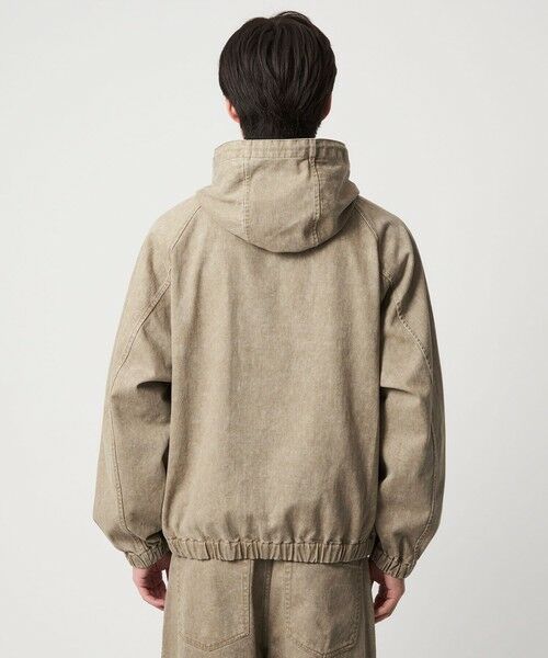 green label relaxing / グリーンレーベル リラクシング その他アウター | プリント バイオ フード ブルゾン | 詳細19