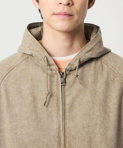 green label relaxing / グリーンレーベル リラクシング その他アウター | プリント バイオ フード ブルゾン | 詳細20