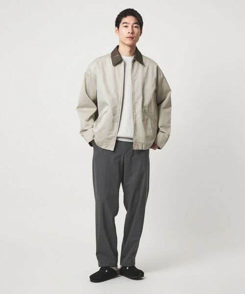 green label relaxing / グリーンレーベル リラクシング ブルゾン | ウエストポイント ジップアップ ブルゾン | 詳細2