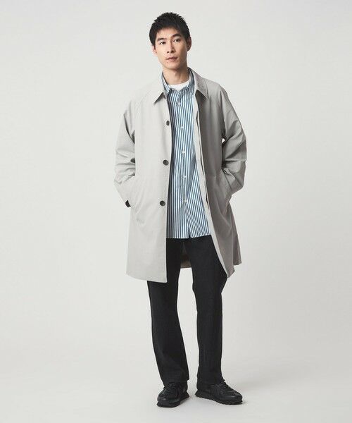 green label relaxing / グリーンレーベル リラクシング ステンカラーコート | ナイロンオックス ステンカラーコート ‐撥水‐ | 詳細1