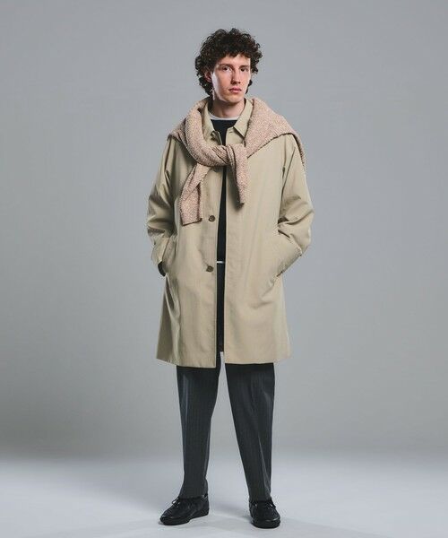 green label relaxing / グリーンレーベル リラクシング ステンカラーコート | ナイロンオックス ステンカラーコート ‐撥水‐ | 詳細4