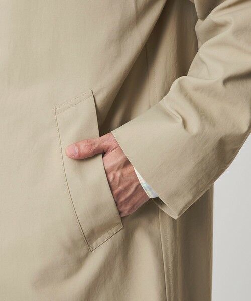 green label relaxing / グリーンレーベル リラクシング ステンカラーコート | ナイロンオックス ステンカラーコート ‐撥水‐ | 詳細15