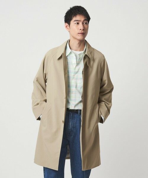 green label relaxing / グリーンレーベル リラクシング ステンカラーコート | ナイロンオックス ステンカラーコート ‐撥水‐ | 詳細5