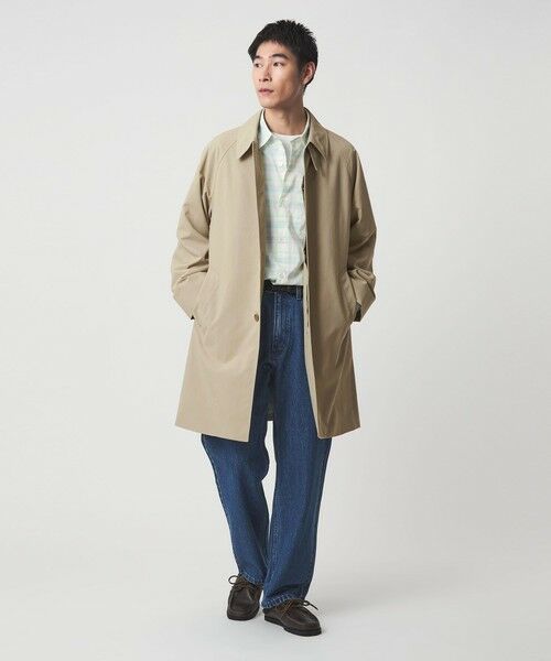 green label relaxing / グリーンレーベル リラクシング ステンカラーコート | ナイロンオックス ステンカラーコート ‐撥水‐ | 詳細6