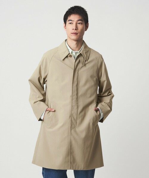 green label relaxing / グリーンレーベル リラクシング ステンカラーコート | ナイロンオックス ステンカラーコート ‐撥水‐ | 詳細7