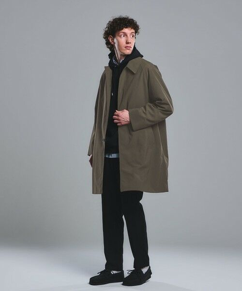 green label relaxing / グリーンレーベル リラクシング ステンカラーコート | ナイロンオックス ステンカラーコート ‐撥水‐ | 詳細24