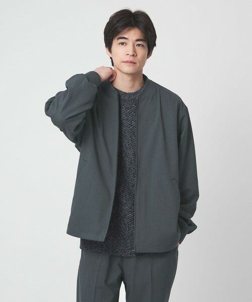 green label relaxing / グリーンレーベル リラクシング ブルゾン | FREELITCH リブ ブルゾン -2WAYストレッチ・吸水速乾-（COBALT）